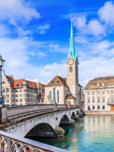 Das Fraumünster in Zürich