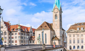 Das Fraumünster in Zürich