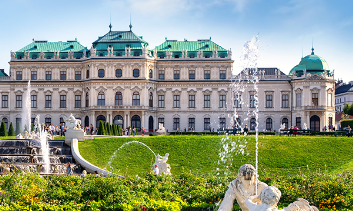 Unser Standort in Wien Schloss Belvedere in Wien